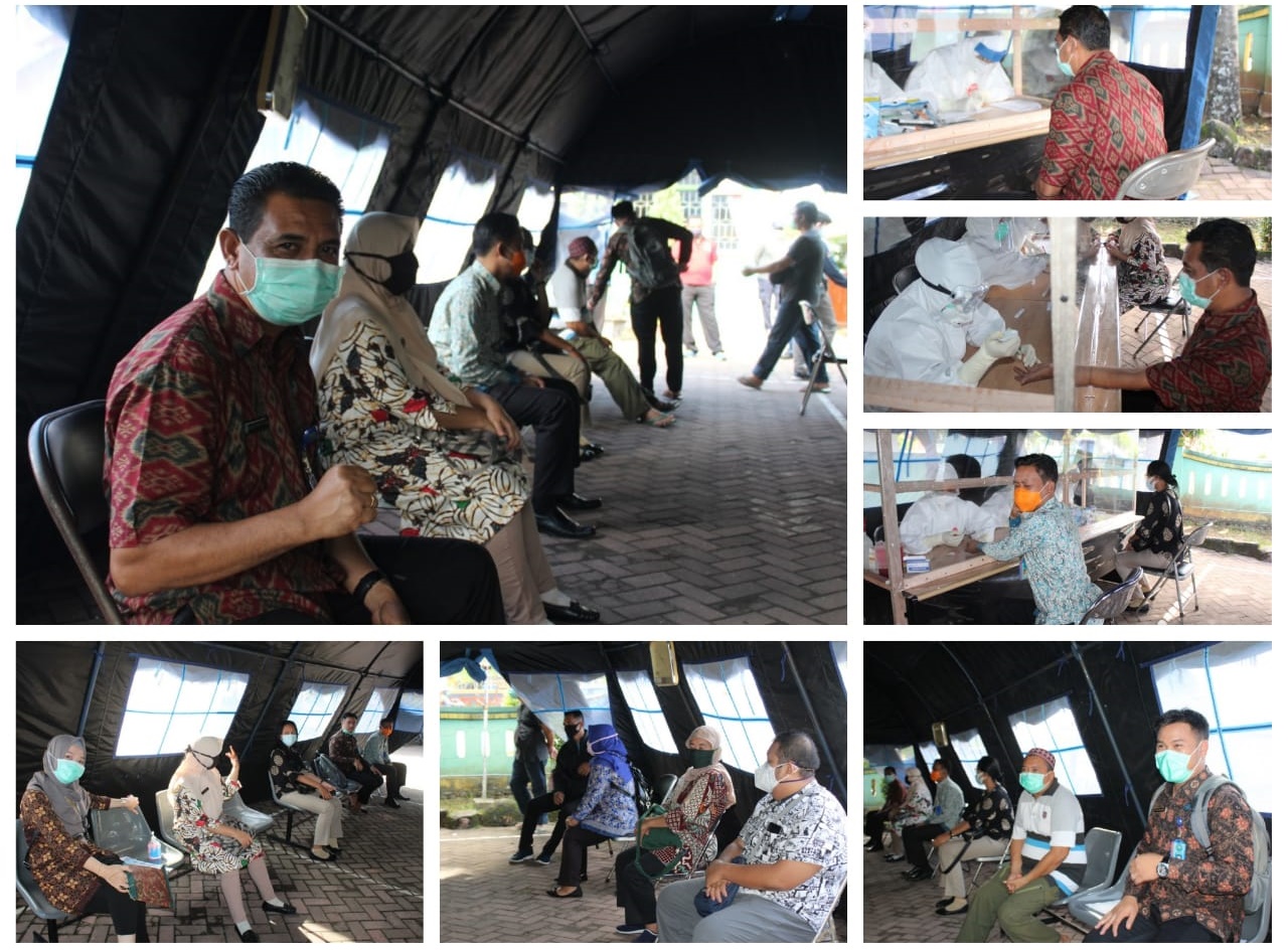 Kegiatan Pemeriksaan Rapid Tes Covid-19 Terhadap Pegawai BNN Kota Bengkulu Kegiatan Pemeriksaan Rapid Tes Covid-19 Terhadap Pegawai BNN Kota Bengkulu