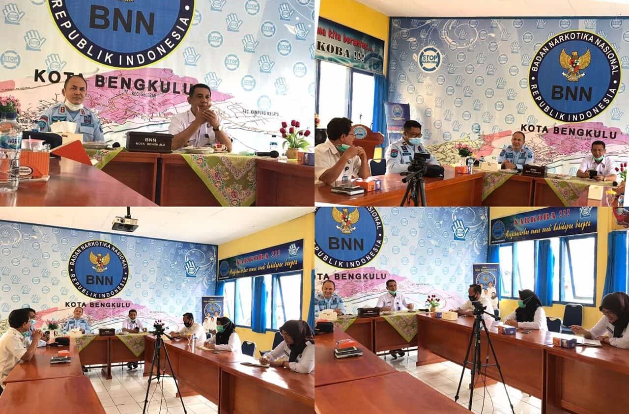 Kunjungan Kerja Kepala Lapas Bentiring Kelas IIA Bengkulu ke BNN Kota Bengkulu Kunjungan Kerja Kepala Lapas Bentiring Kelas IIA Bengkulu ke BNN Kota Bengkulu