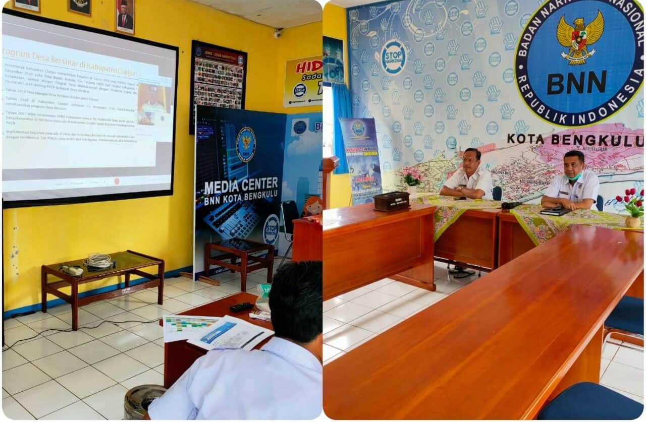 Kegiatan Virtual "Pengarahan Deputi Pencegahan Badan Narkotika Nasional RI Konsep Otomatis