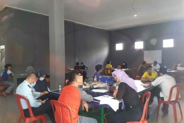Asesmen Lanjutan Rehabilitasi Rawat Jalan di Lapas Kelas IIA Bentiring Kota Bengkulu dan Rapat Tim Konselor Bersama Kasubsi dan Kasi Binadik Lapas Kelas IIA Bentiring Kota Bengkulu