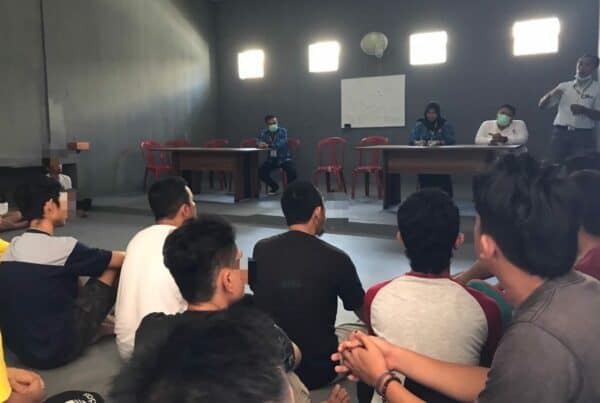 Tim Rehabilitasi BNN Kota Bengkulu Melaksanakan Layanan Rehabilitasi Terhadap 114 Warga Binaan Lapas Kelas IIA Bentiring Kota Bengkulu