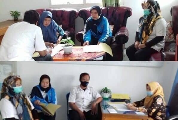 Koordinasi Surat Keputusan Penetapan Kelurahan Besinar Tahun 2021 ke Kesbangpol Kota Bengkulu
