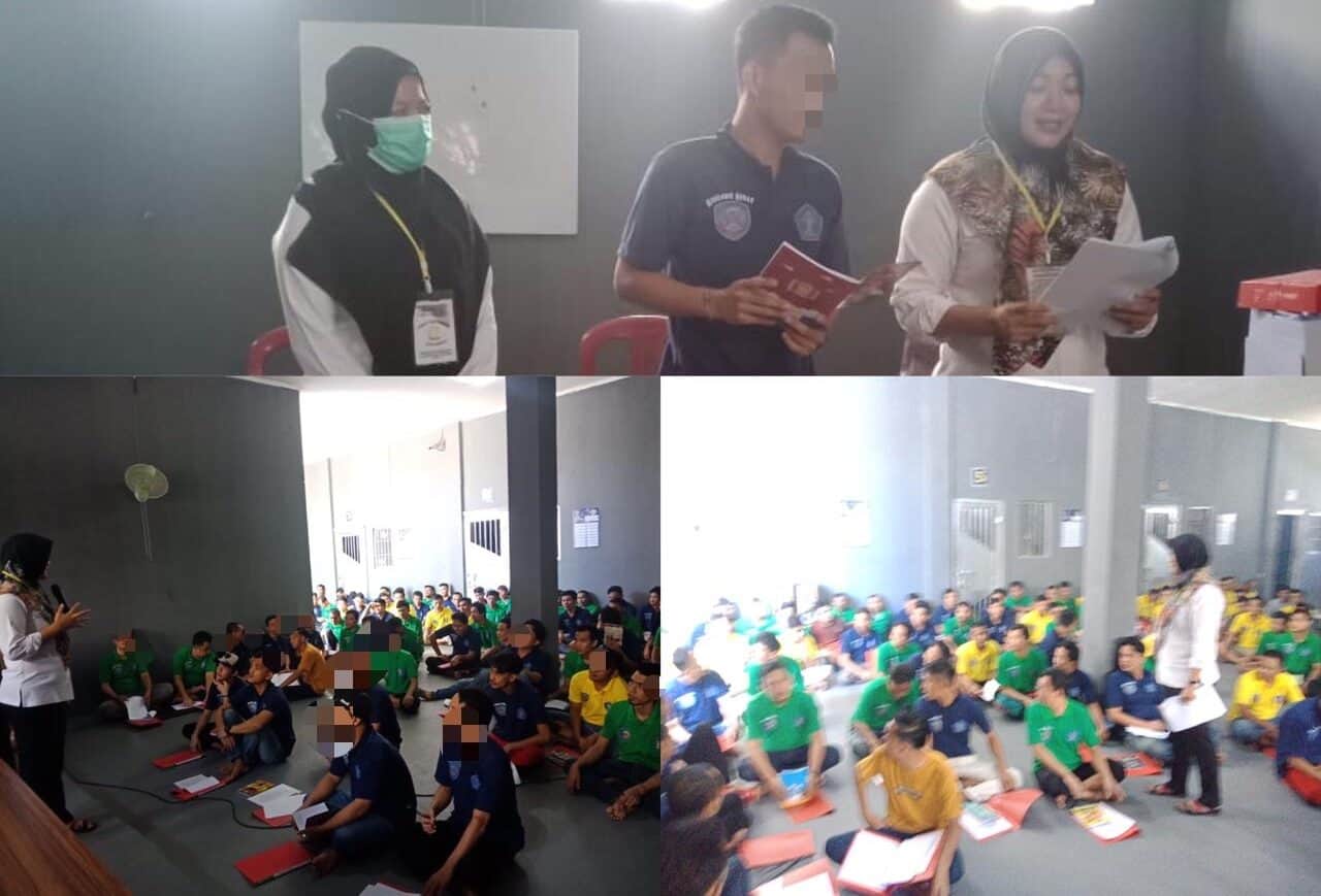 Tim Rehabilitasi BNN Kota Bengkulu Lakukan Layanan Rehabilitasi di Lapas Kelas IIA Bentiring Kota Bengkulu Tim Rehabilitasi BNN Kota Bengkulu Lakukan Layanan Rehabilitasi di Lapas Kelas IIA Bentiring Kota Bengkulu