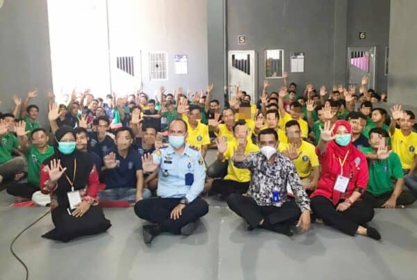 Rabu Pagi Tim Rehabilitasi Bersama Kepala Bnn Kota Bengkulu Melakukan Layanan Rehabilitasi Bagi Warga Binaan Kelas Ii Bentiring Kota Bengkulu Yang Diikuti Oleh 114 Orang Warga Binaan
