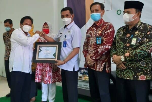 Kepala BNN Kota Bengkulu Hadiri Undangan Penganugrahan Treasury Award priode Tahun 2020