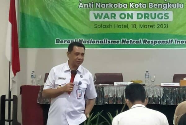 Kepala BNN Kota Bengkulu Gelar Informasi dan Edukasi P4GN Melalui Tatap Muka Bersama Remaja Teman Sebaya Anti Narkoba Kota Bengkulu War On Drugs