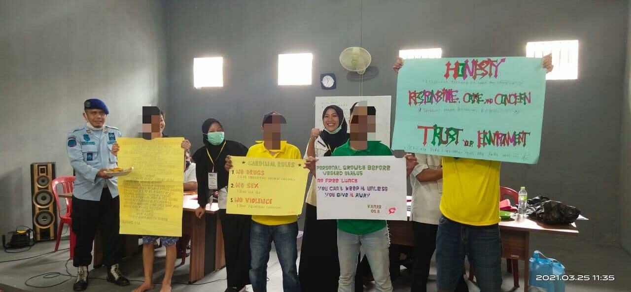 Tim Rehabilitasi BNN Kota Bengkulu Lanjutkan Layanan Rehabilitasi di Lapas Kelas IIA Bentiring Kota Bengkulu Tim Rehabilitasi BNN Kota Bengkulu Lanjutkan Layanan Rehabilitasi di Lapas Kelas IIA Bentiring Kota Bengkulu