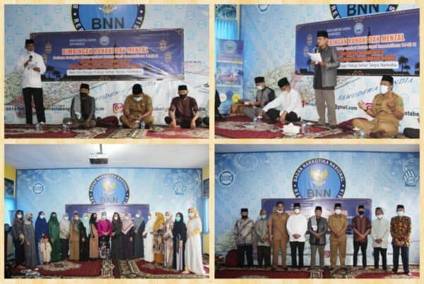 Dalam Rangka Menyambut Bulan Suci Ramadhan 1442 H BNN Kota Bengkulu Gelar Acara Bimbingan Rohani Dan Mental Bagi personil BNN Kota Bengkulu