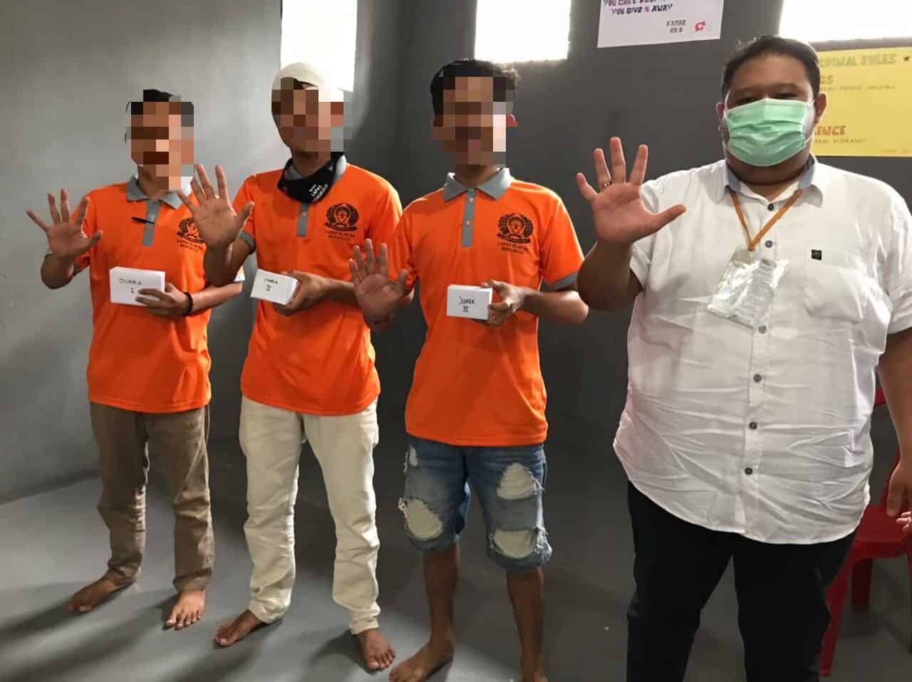 Tim Rehabilitasi BNN Kota Bengkulu Asesmen Warga Binaan Kelas IIA Bentiring Kota Bengkulu Tim Rehabilitasi BNN Kota Bengkulu Asesmen Warga Binaan