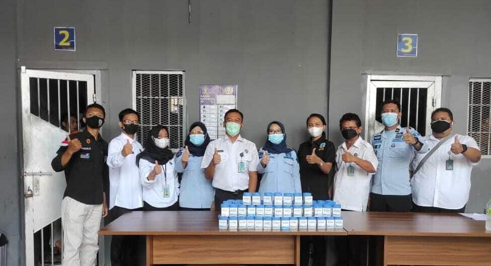 BNN Kota Bengkulu Tes Urine 108 Warga Binaan Blok Narkoba Lapas Kelas II A Bentiring Kota Bengkulu