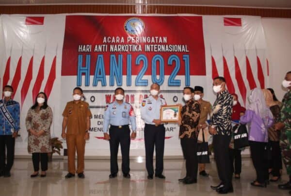 BNN Kota Bengkulu Peringati Hari Anti Narkotika Internasional Di Aula Adeeva Hotel & Convention