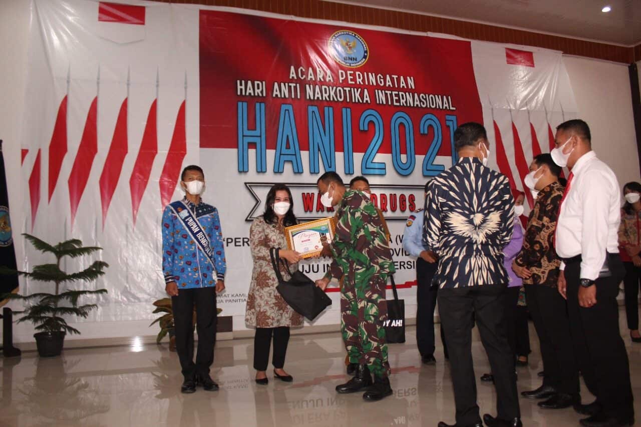 BNN Kota Bengkulu Peringati Hari Anti Narkotika Internasional Di Aula Adeeva Hotel & Convention BNN Kota Bengkulu Peringati Hari Anti Narkotika Internasional Di Aula Adeeva Hotel & Convention