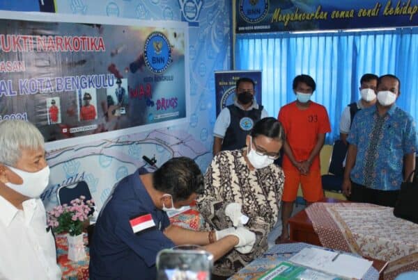 Pemusnahan Barang Bukti Narkotika Golongan I Jenis Shabu