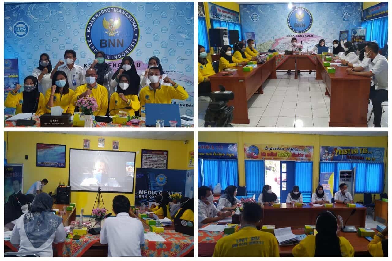 Tim Rehabilitasi melaksanakan Pelaksanaan Kegiatan Asistensi Oprasional Interpensi Berbasis Masyarakat (IBM) di Aula BNN Kota Bengkulu Konsep Otomatis
