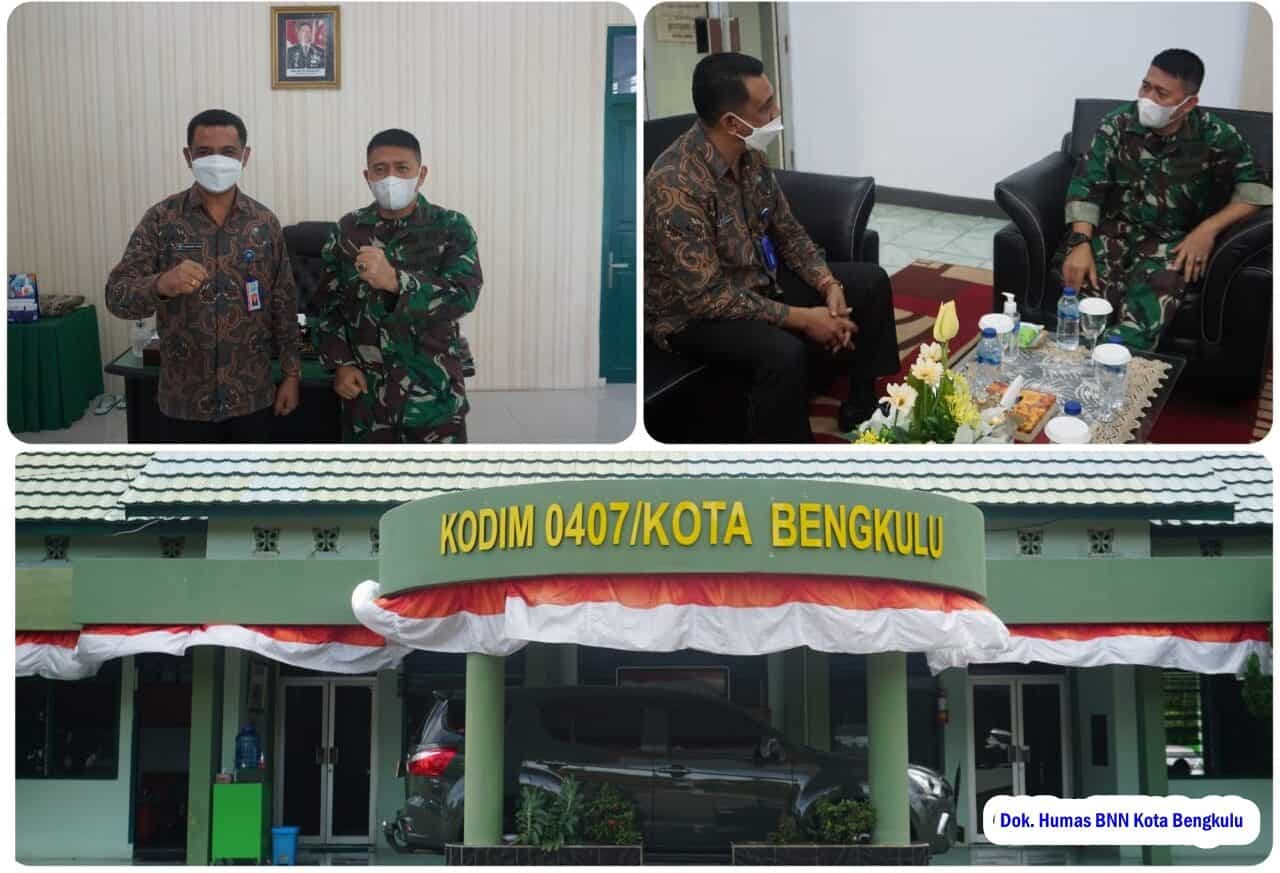 Jumat Pagi Kepala BNN Kota Bengkulu Sambangi Kodim 0407 Kota Bengkulu Jumat Pagi Kepala BNN Kota Bengkulu Sambangi Kodim 0407 Kota Bengkulu