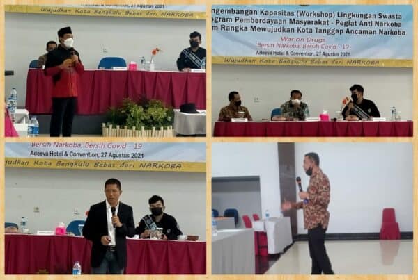 BNN Kota Bengkulu Adakan Pengembangan Kapasitas (Workshop) di Lingkungan Swasta Program Pemberdayaan Pegiat Anti Narkoba