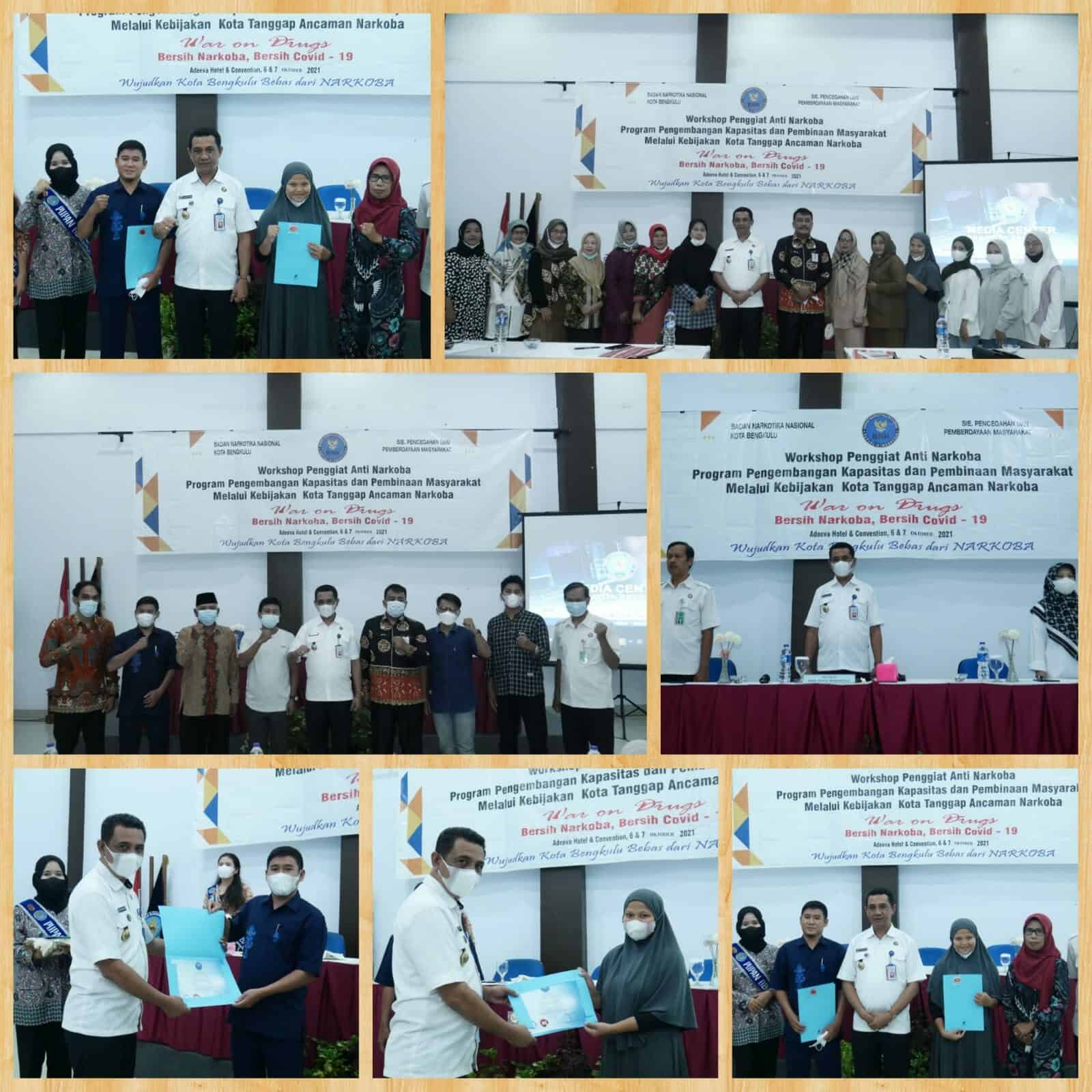BNN Kota Bengkulu Adakan Workshop Penggiat Anti Narkoba di Lingkungan Masyarakat - Program Pengembangan Kapasitas dan Pembinaan Masyarakat Melalui Kebijakan Kota Tanggap Ancaman Narkoba BNN Kota Bengkulu Adakan Workshop Penggiat Anti Narkoba di Lingkungan Masyarakat – Program Pengembangan Kapasitas dan Pembinaan Masyarakat Melalui Kebijakan Kota Tanggap Ancaman Narkoba