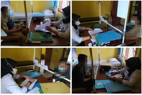 Tim Asesmen Rehabilitasi BNN Kota Bengkulu Mengasesmen 2 Pengguna Narkotika