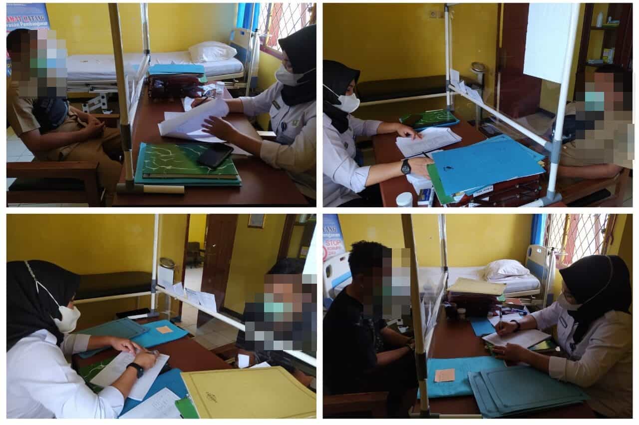 Tim Asesmen Rehabilitasi BNN Kota Bengkulu Mengasesmen 2 Pengguna Narkotika Tim Asesmen Rehabilitasi BNN Kota Bengkulu Mengasesmen 2 Pengguna Narkotika