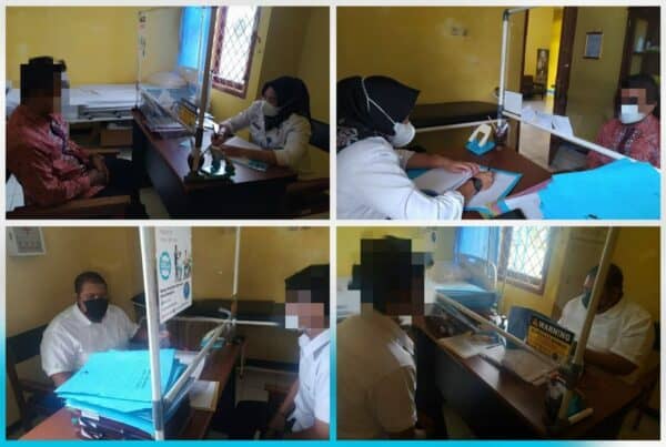 Tim Rehabilitasi BNN Kota Bengkulu Asesmen 2 Pecandu Narkotika Di Klinik Rafflesia Care BNN Kota Bengkulu