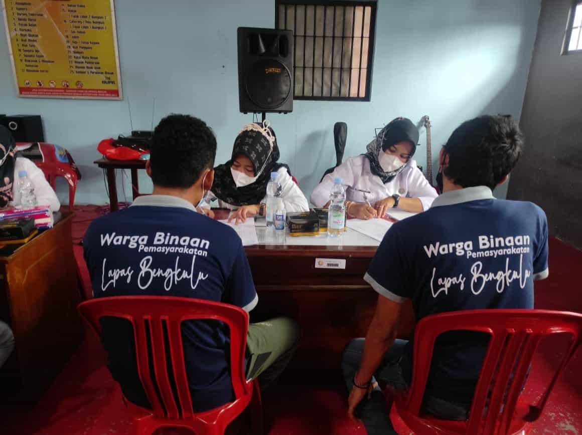 BNN Kota Bengkulu Lanjutkan Layanan Rehabilitasi Warga Binaan Kasus Narkotika Lapas Kelas II A Bengkulu Tahun 2022 BNN Kota Bengkulu Lanjutkan Layanan Rehabilitasi Lapas Kelas II A Bengkulu Tahun 2022