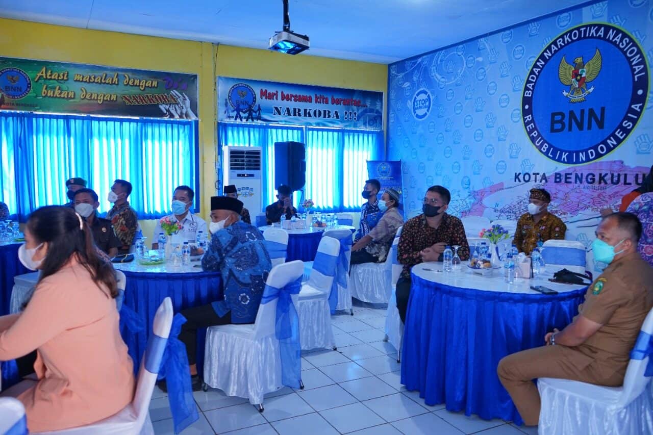BNN Kota Bengkulu Peringati HUT BNN RI Di Aula Bersama FORKOPINDO Dan Undangan BNN Kota Bengkulu Peringati HUT BNN RI Di Aula Bersama FORKOPINDO Dan Undangan