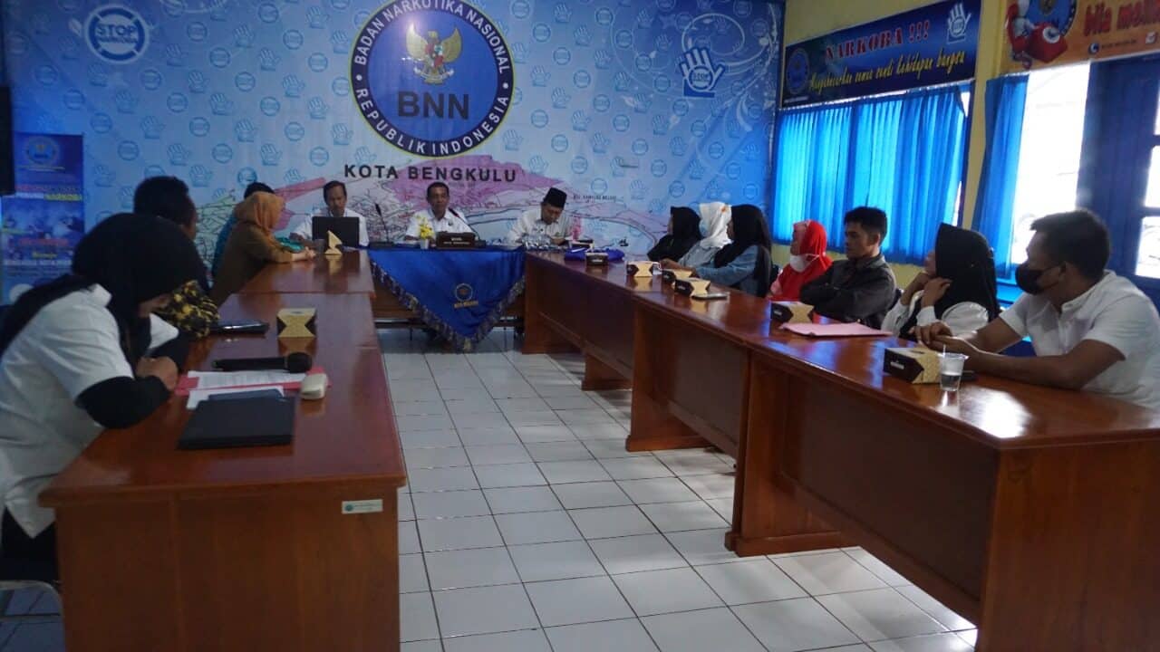 Kegiatan Pra Hari Anti Narkotika Internasional (HANI) 2022 Rapat Koordinasi Pelaksanaan Program Ketahanan Keluarga Anti Narkoba Kegiatan Pra Hari Anti Narkotika Internasional (HANI) 2022 Rapat Koordinasi Pelaksanaan Program Ketahanan Keluarga Anti Narkoba