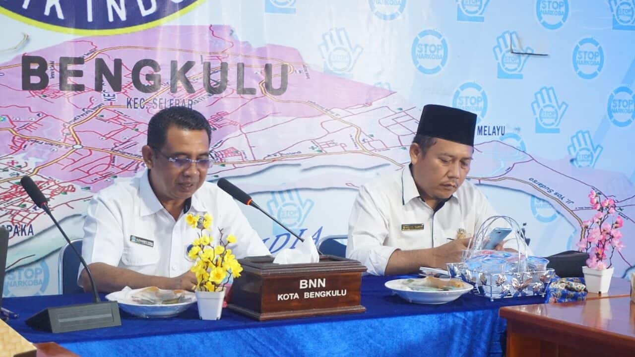 Seksi P2M BNN Kota Bengkulu Adakan Kegiatan Pra Hari Anti Narkotika Internasional (HANI) 2022 Rapat Koordinasi Pelaksanaan Program Ketahanan Keluarga Anti Narkoba Seksi P2M BNN Kota Bengkulu Adakan Kegiatan Pra Hari Anti Narkotika Internasional (HANI) 2022 Rapat Koordinasi Pelaksanaan Program Ketahanan Keluarga Anti Narkoba