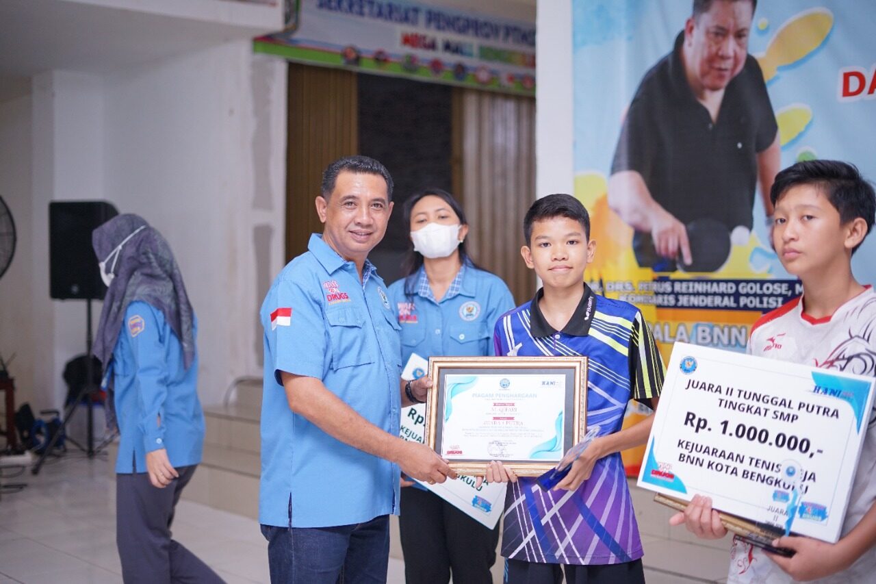 Potret Kejuaraan Daerah Tenis Meja Hari Anti Narkotika Internasional 2022 Potret Kejuaraan Daerah Tenis Meja Hari Anti Narkotika Internasional 2022