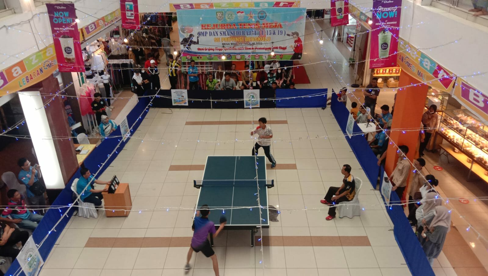 Semarakkan Hari Anti Narkotika Internasioanal 2022, BNN Kota Bengkulu Gelar Kejuaraan Daerah Tenis Meja Di Mega Mall Kota Bengkulu Semarakkan Hari Anti Narkotika Internasioanal 2022, BNN Kota Bengkulu Gelar Kejuaraan Daerah Tenis Meja Di Mega Mall Kota Bengkulu