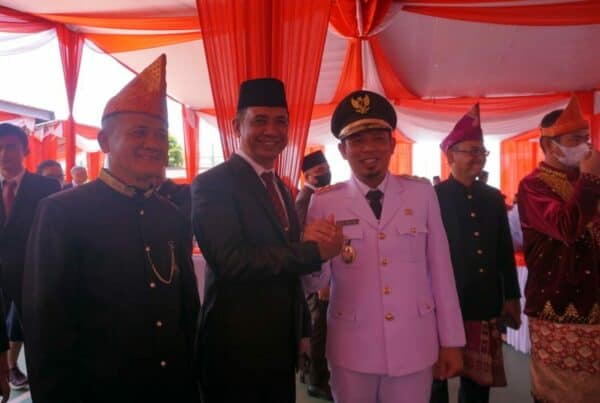 Kepala BNN Kota Bengkulu Mengikuti Penyerahan Remisi Dalam Rangka HUT RI Ke-77 Di Lapas Bentiring Bengkulu