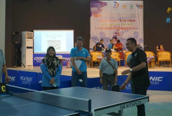 Kejuaraan Tenis Meja “BBC Open Tournament” Tahun 2022 dalam Rangka HUT RADIO ke – 77
