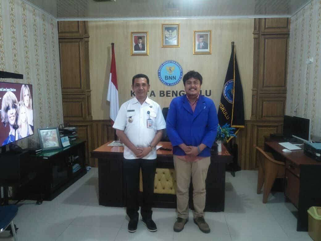 SILAHTURAHMI DAN KOORDINASI GERAKAN ANGKATAN MUDA KRISTEN INDONESIA (GAMKI) KE BNN KOTA BENGKULU SILAHTURAHMI DAN KOORDINASI GERAKAN ANGKATAN MUDA KRISTEN INDONESIA (GAMKI) KE BNN KOTA BENGKULU