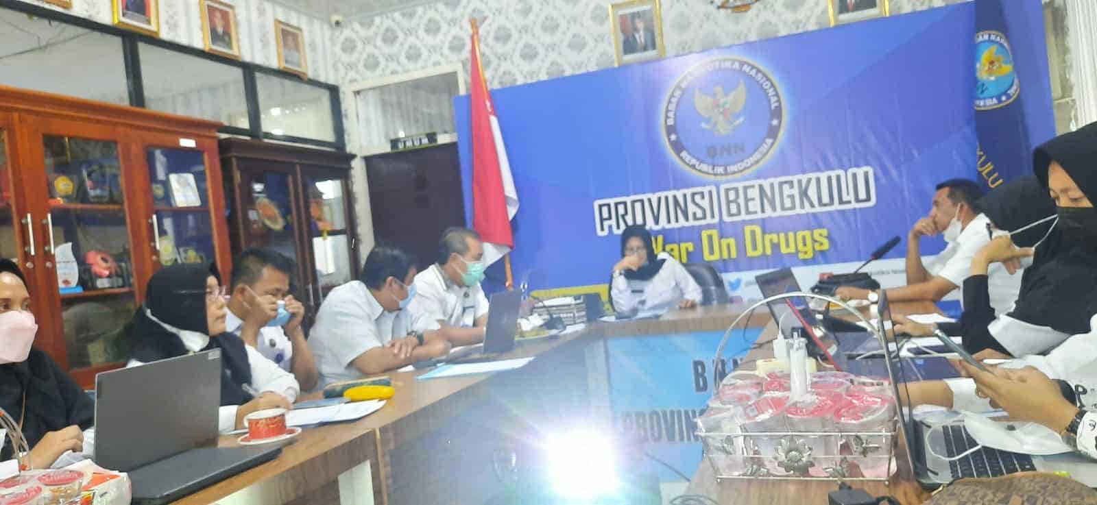 RAPAT KOORDINASI DAN SINKRONISASI RKA-K/L PAGU ALOKASI ANGGARAN BNNP DAN WILAYAH TAHUN ANGGARAN 2023.