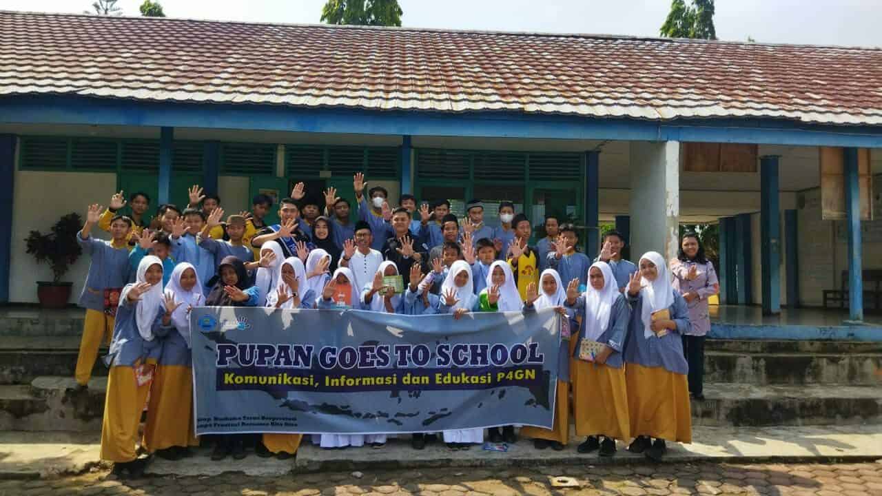 PUPAN BENGKULU SOSIALISASI P4GN di SMPN 6 Bengkulu