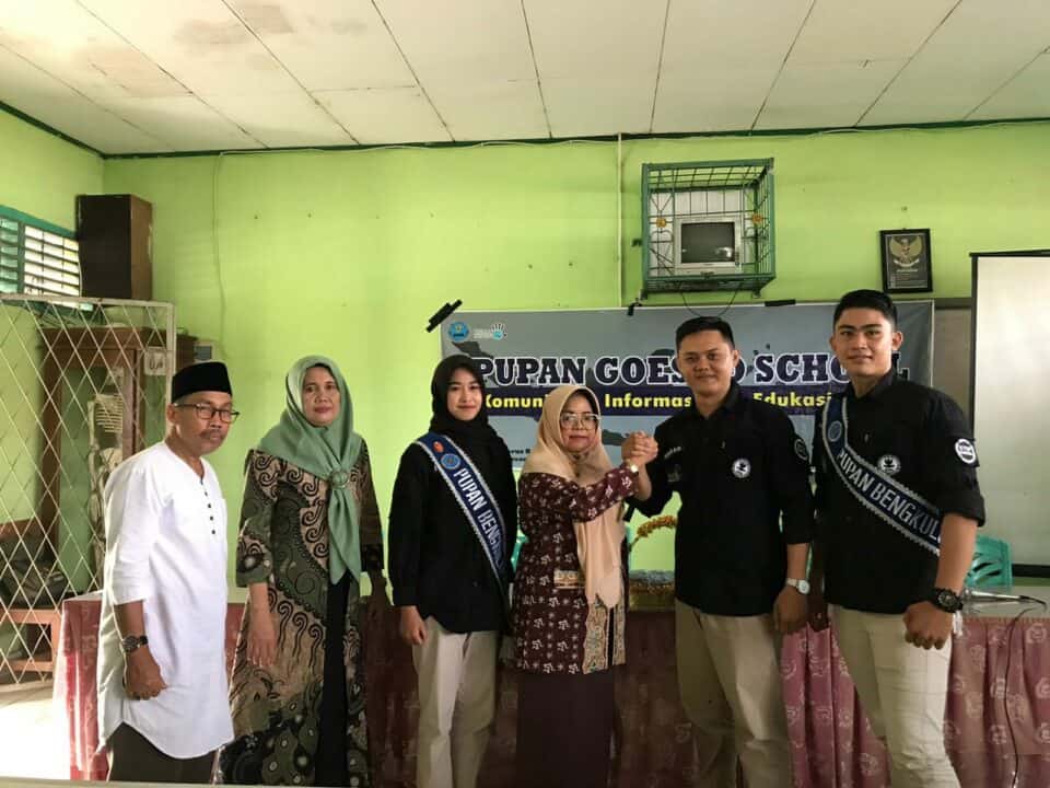 PUPAN BENGKULU SOSIALISASI P4GN di SMPN 6 Bengkulu