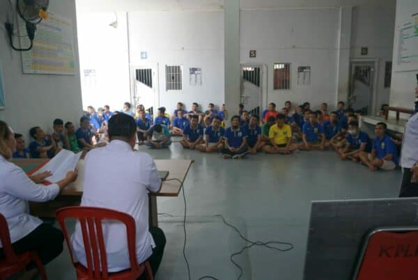 Sosialisasi P4GN di Lapas Kelas IIA Bengkulu