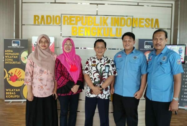 Koordinasi di Radio Republik Indonesia (RRI) dalam rangka Kolaborasi Kegiatan Festival Pelajar Nusantara (FPN) Untuk Memperingati Hari Sumpah Pemuda