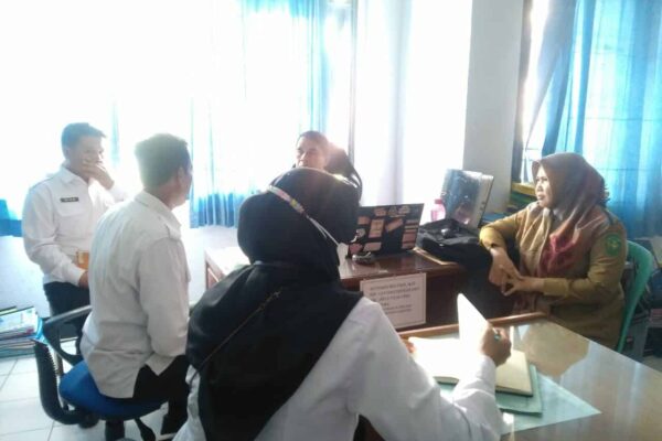 Koordinasi Ke Dinas Pendidikan dan Kebudayaan Kota Bengkulu Dalam Rangka Pencanangan 25 Sekolah Menengah Pertama (SMP) di Kota Bengkulu Menjadi Sekolah Bersinar (Bersih dari Narkoba)