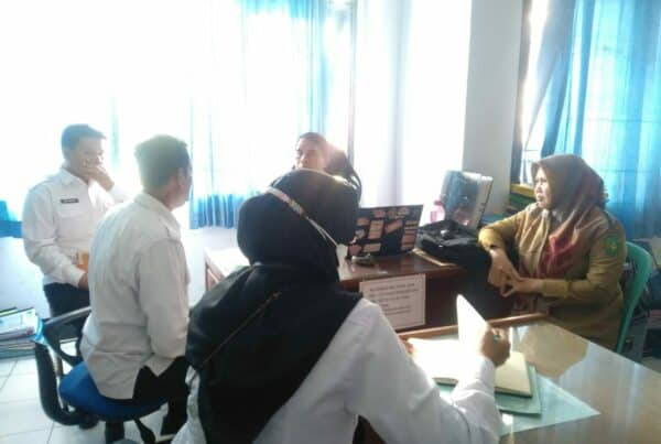 Koordinasi Ke Dinas Pendidikan dan Kebudayaan Kota Bengkulu Dalam Rangka Pencanangan 25 Sekolah Menengah Pertama (SMP) di Kota Bengkulu Menjadi Sekolah Bersinar (Bersih dari Narkoba)