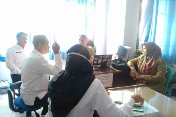 Koordinasi Ke Dinas Pendidikan dan Kebudayaan Kota Bengkulu Dalam Rangka Pencanangan 25 Sekolah Menengah Pertama (SMP) di Kota Bengkulu Menjadi Sekolah Bersinar (Bersih dari Narkoba)