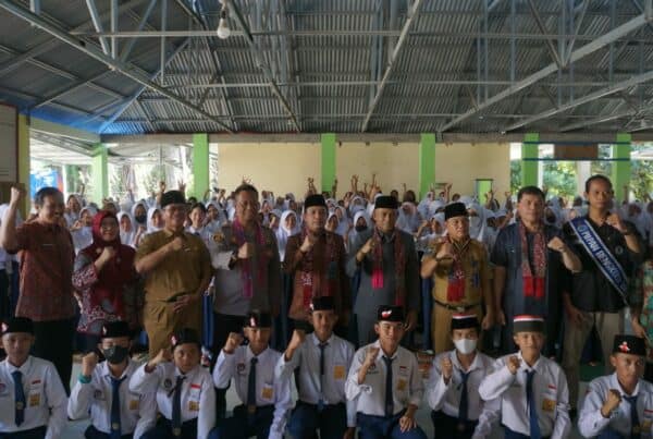 Sosialisasi P4GN di SMPN 19 Kota Bengkulu