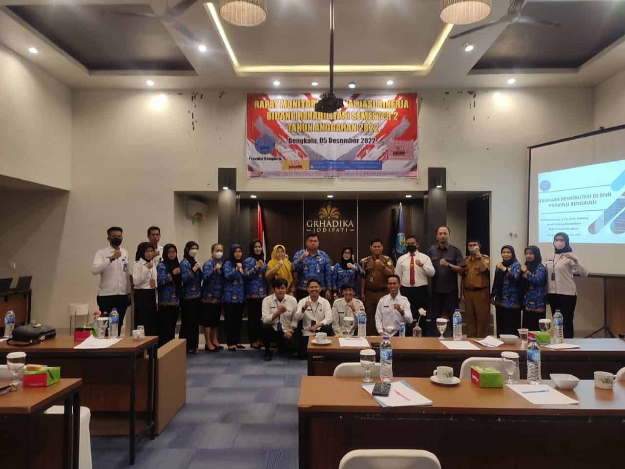 RAPAT MONITORING DAN EVALUASI KINERJA BIDANG REHABILITASI RAPAT MONITORING DAN EVALUASI KINERJA BIDANG REHABILITASI
